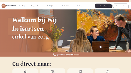Screen Wij Huisartsen Website